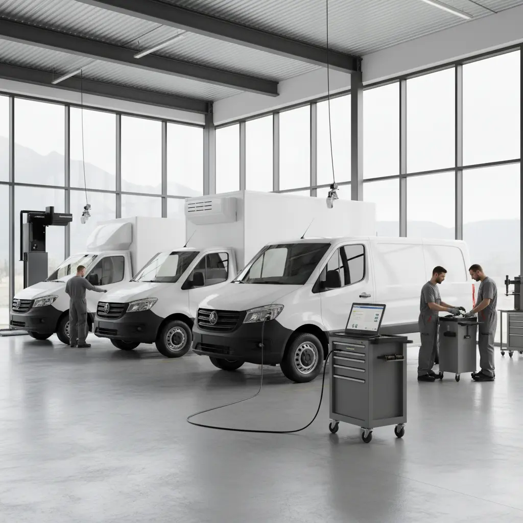 Werkstatt für Flottenfahrzeuge in Zürich